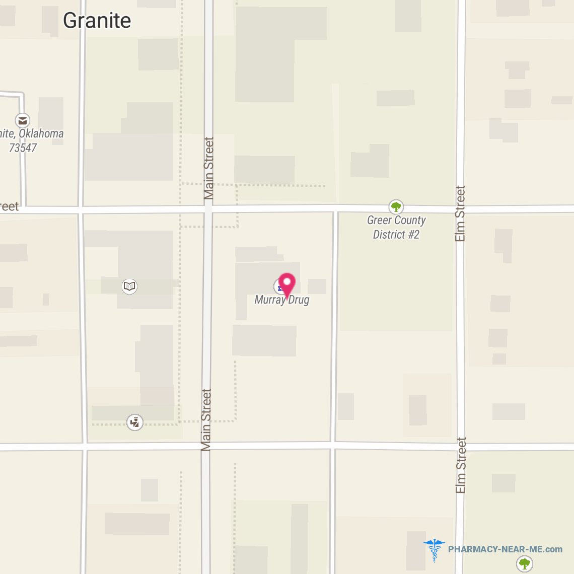 GRANITE DRUG CO. - Pharmacy Hours, Phone, Reviews & Information: 316 Main Street, Granite, Oklahoma 73547, United States
