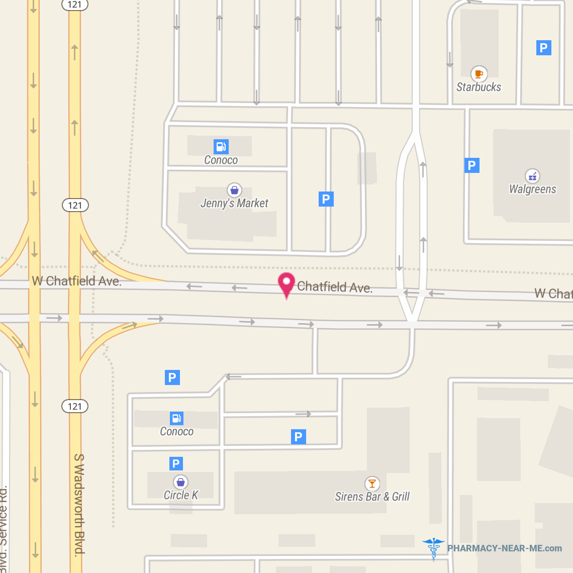 WALGREENS #09607 - Pharmacy Open Hours, Phone, Reviews & Information: 7443 W Chatfield Ave, Columbine, CO 80128