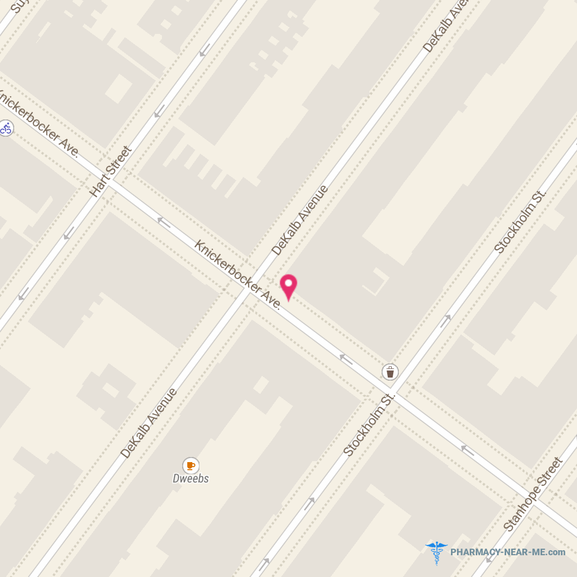 NJBP LLC - Pharmacy Hours, Phone, Reviews & Information: 341 Knickerbocker Avenue, Brooklyn, New York 11237, United States
