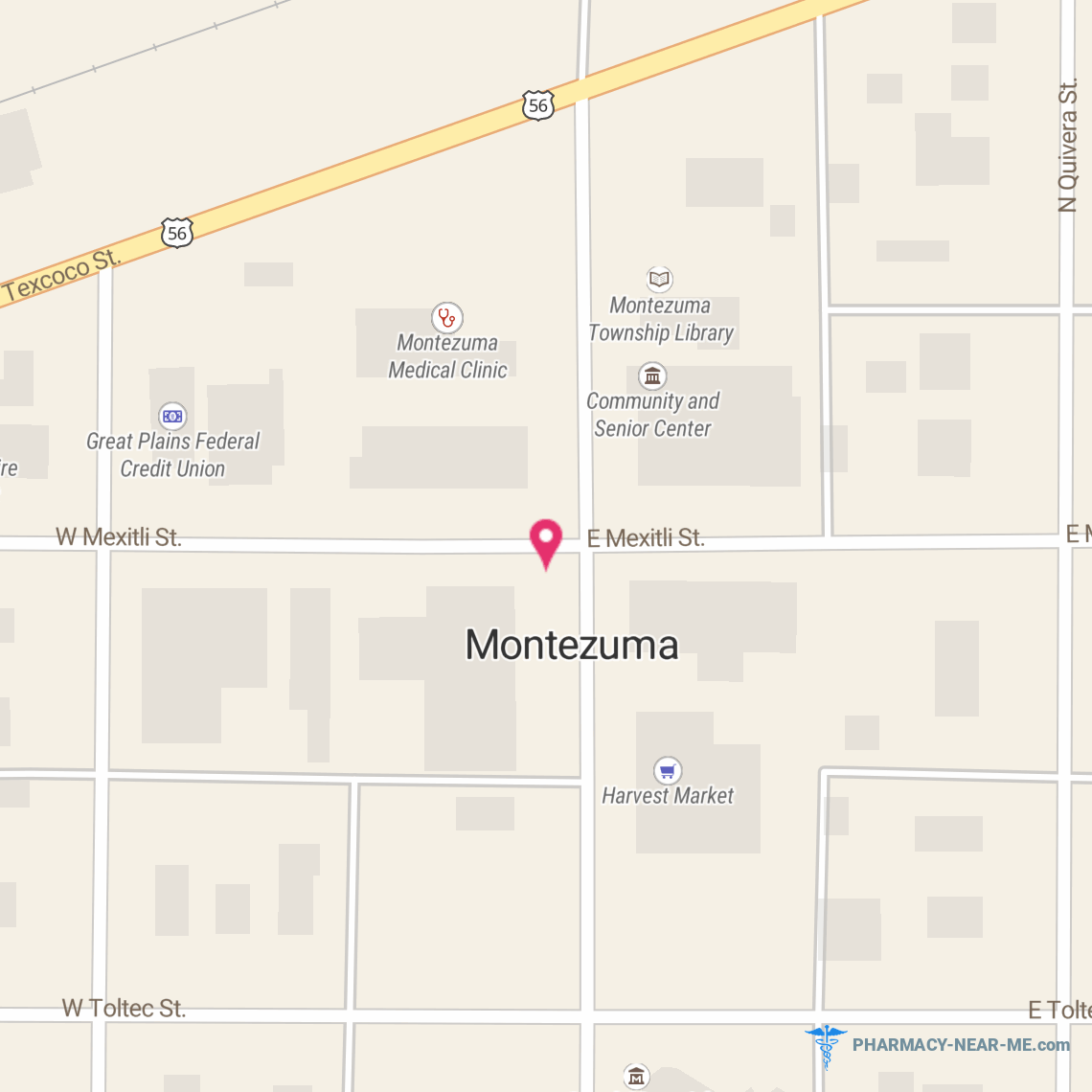 MONTEZUMA DRUG - Pharmacy Hours, Phone, Reviews & Information: 300 North Aztec Street, Montezuma, Kansas 67867, United States
