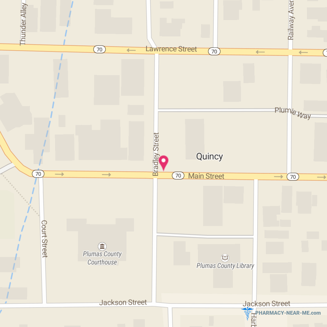 QUINCY DRUG STORE - Pharmacy Hours, Phone, Reviews & Information: 493 Main Street, Quincy, California 95971, United States