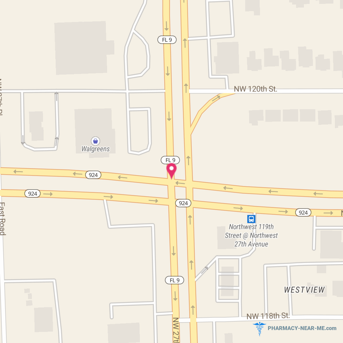WALGREENS #03105 - Pharmacy Hours, Phone, Reviews & Information: 11920 NW 27th Ave, Westview, Florida 33167, United States