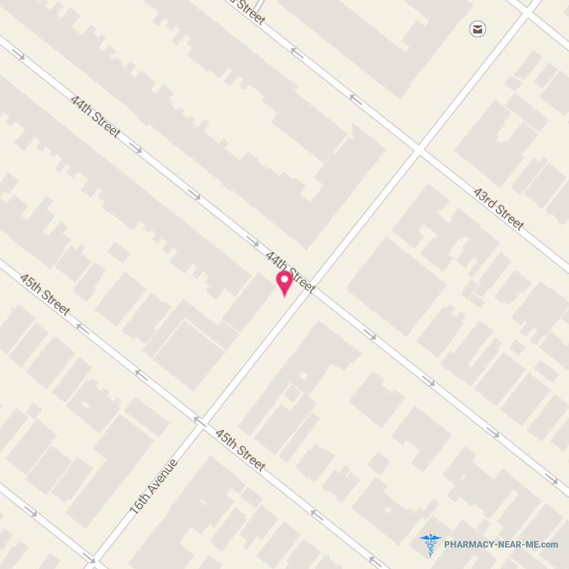 16TH AVENUE DRUG CORP - Pharmacy Hours, Phone, Reviews & Information: 4408 16th Avenue, Brooklyn, New York 11204, United States