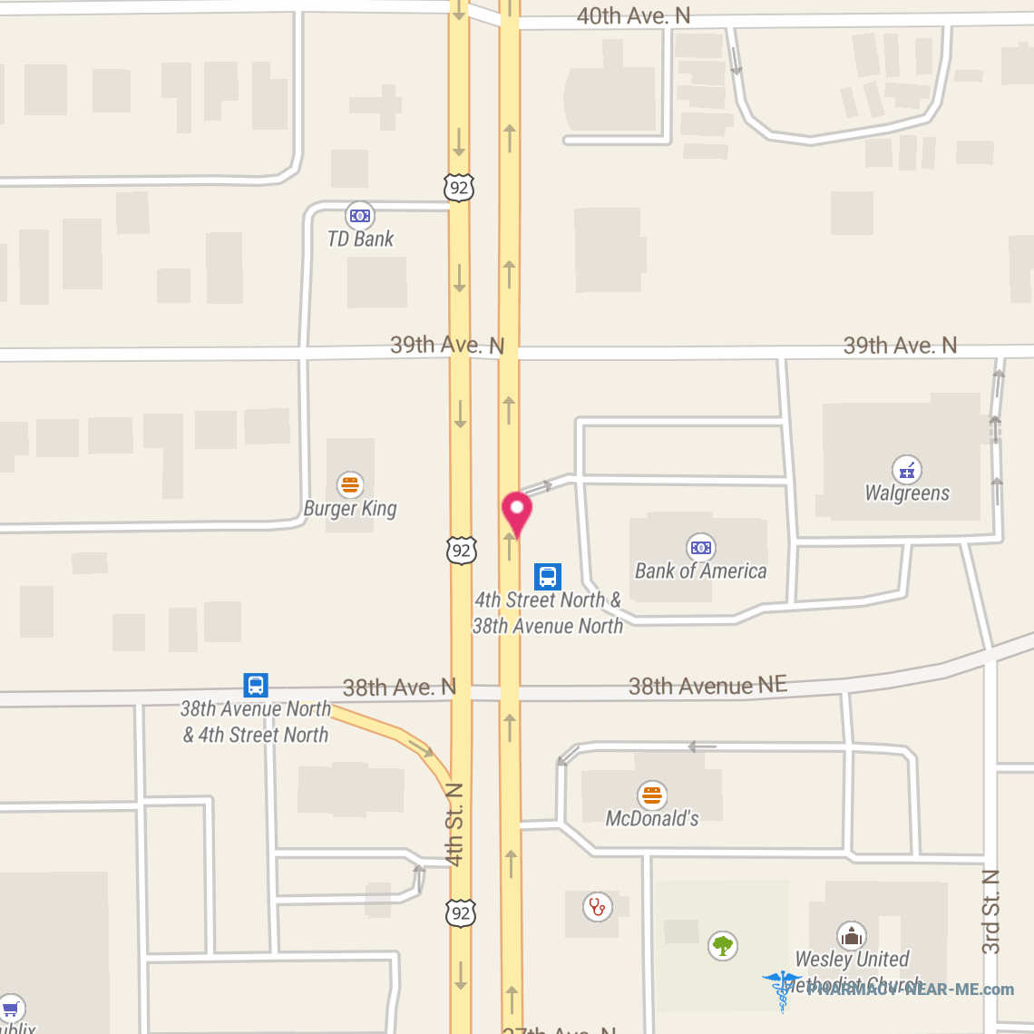 WALGREENS #09031 - Pharmacy Hours, Phone, Reviews & Information: 3851 4th St N, St. Petersburg, FL 33703