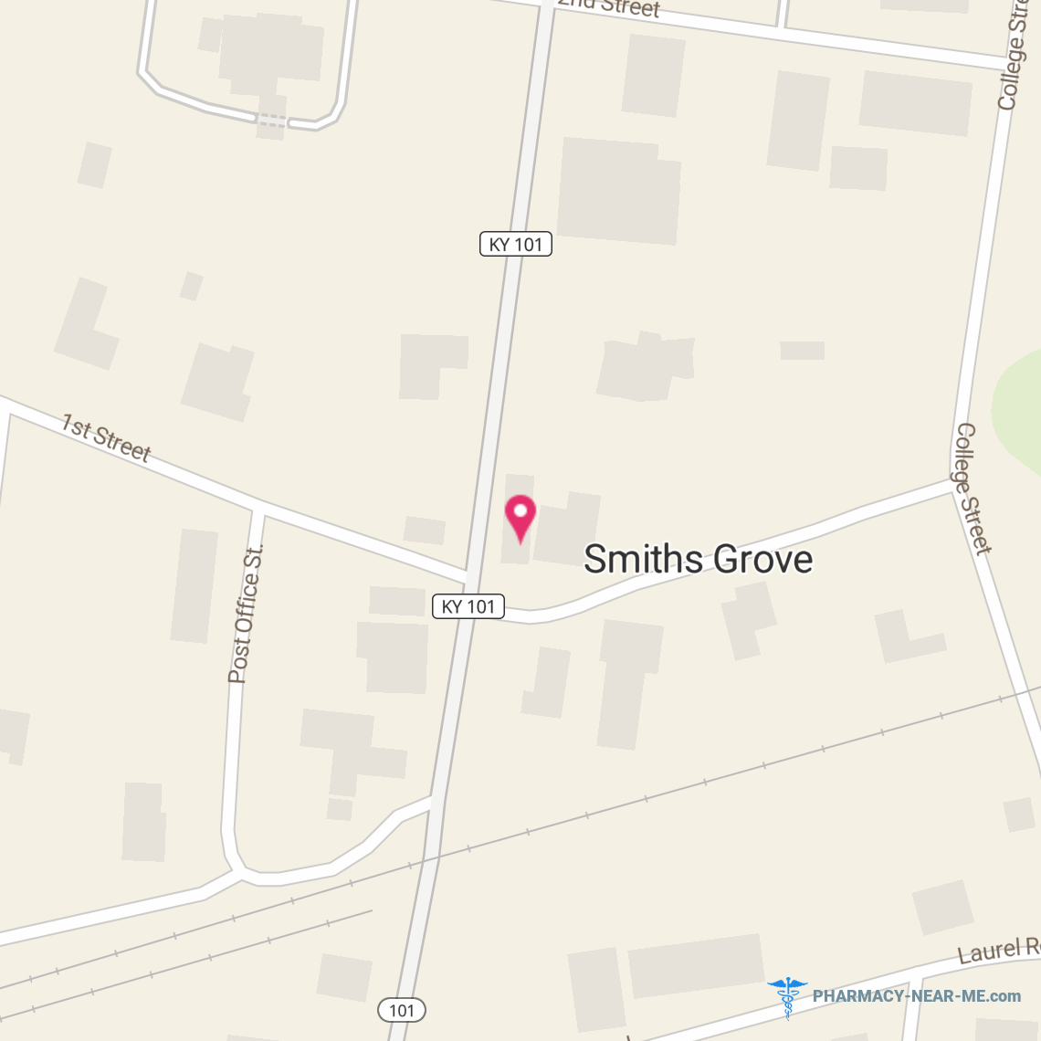 SMITHS GROVE RX SHOP - Pharmacy Hours, Phone, Reviews & Information: 111 North Main Street, Smiths Grove, Kentucky 42171, United States