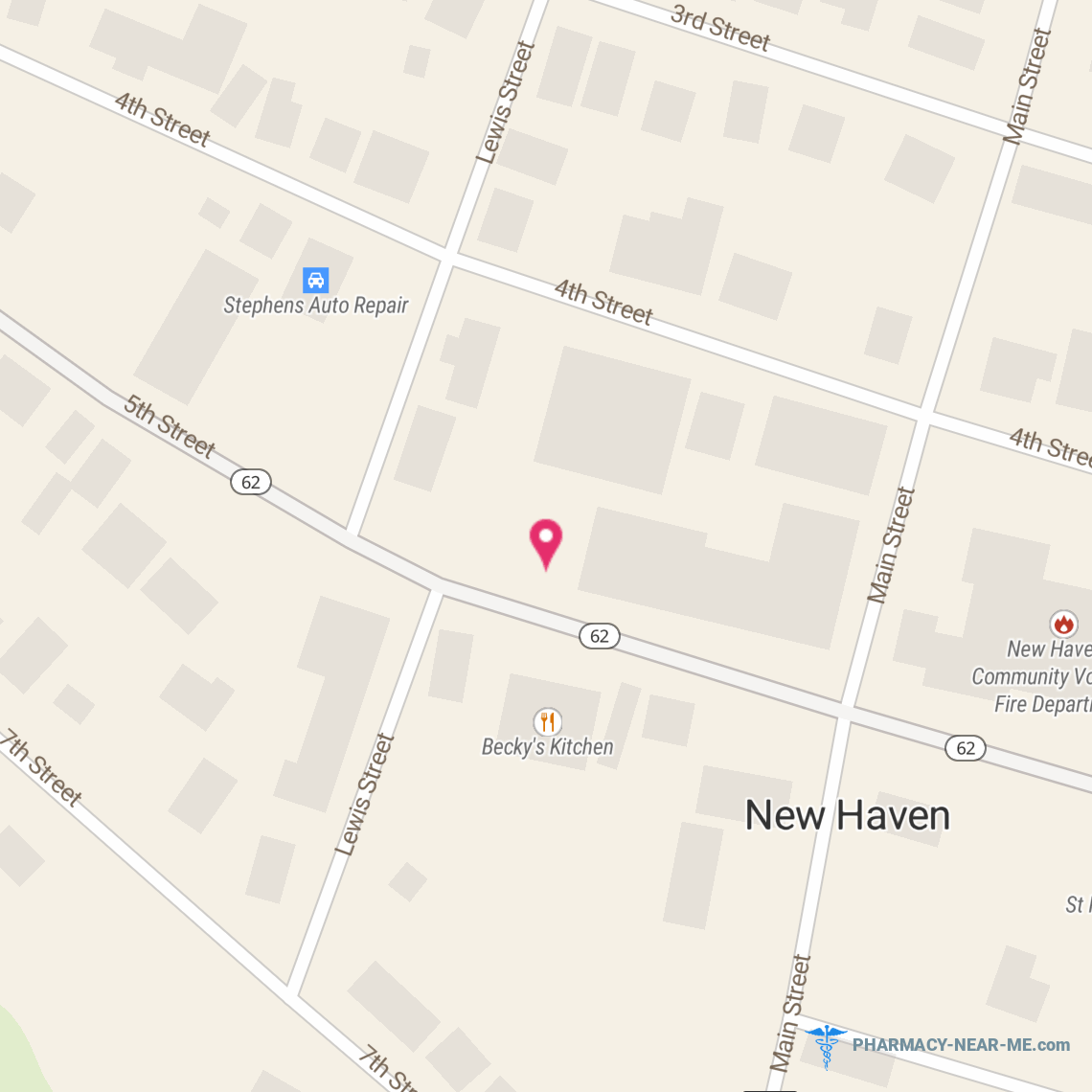 NEW HAVEN PHARMACY LLC - Pharmacy Hours, Phone, Reviews & Information: 307 5th Street, New Haven, West Virginia 25265, United States