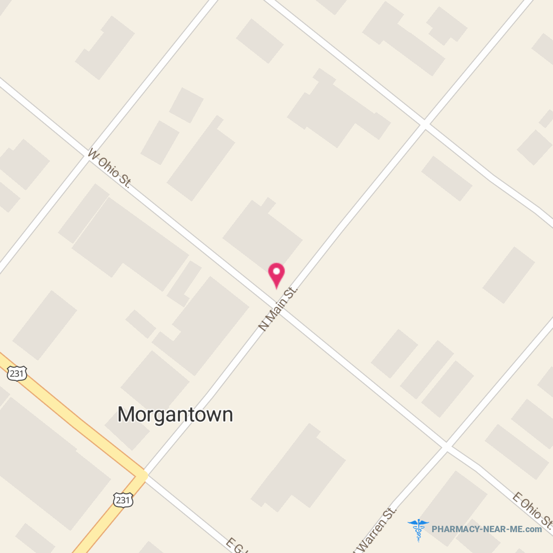 MORGANTOWN PRESCRIPTION CENTER - Pharmacy Hours, Phone, Reviews & Information: 211 South Main Street, Morgantown, Kentucky 42261, United States