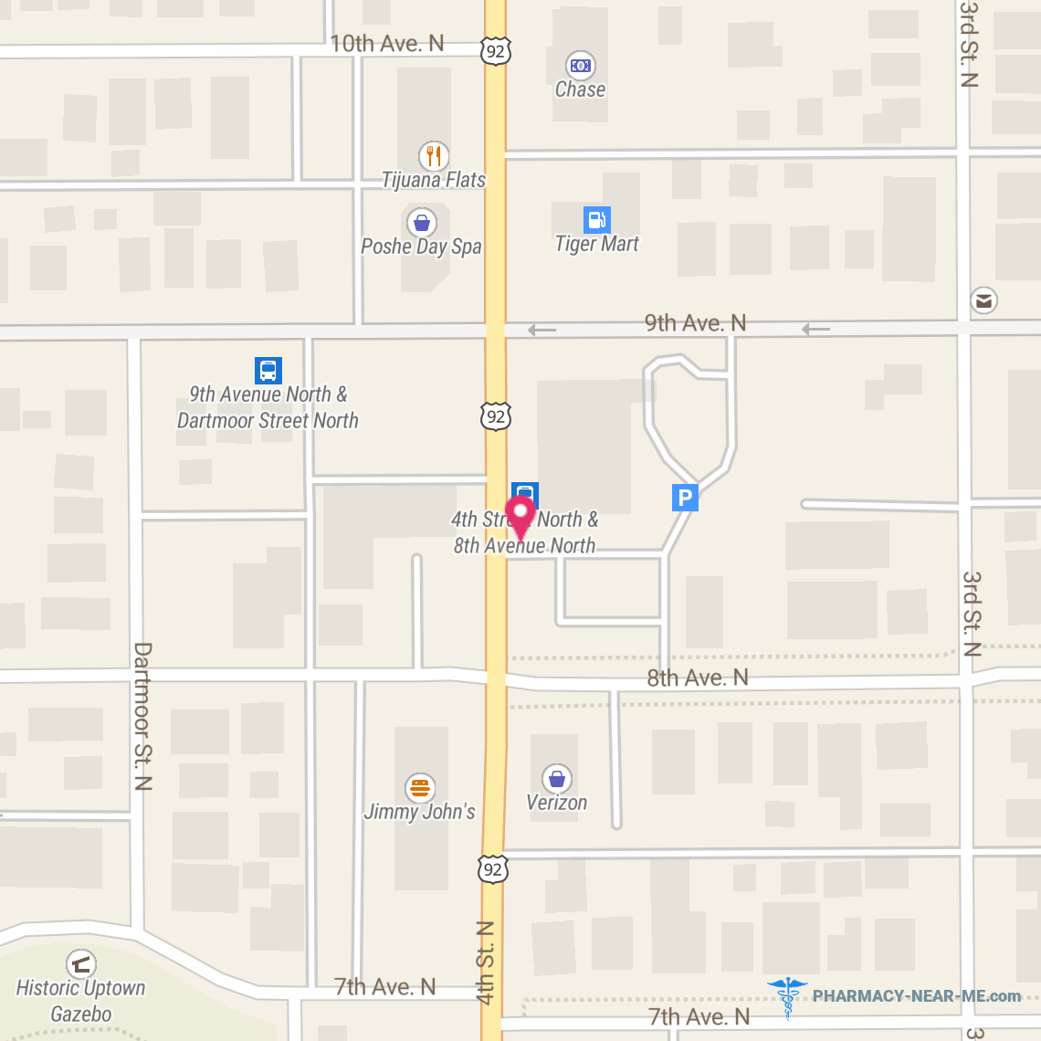 CVS PHARMACY 02759 - Pharmacy Hours, Phone, Reviews & Information: 845 4th St N, St. Petersburg, Florida 33701, United States