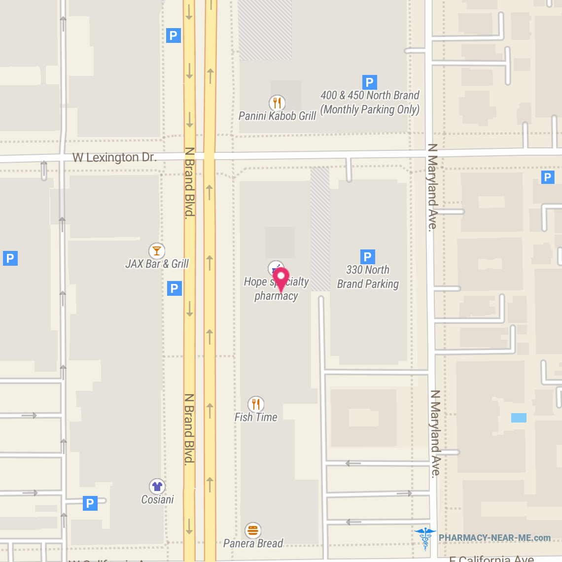 HOPE SPECIALTY PHARMACY - Pharmacy Hours, Phone, Reviews & Information: 330 North Brand Boulevard, Glendale, California 91203, United States