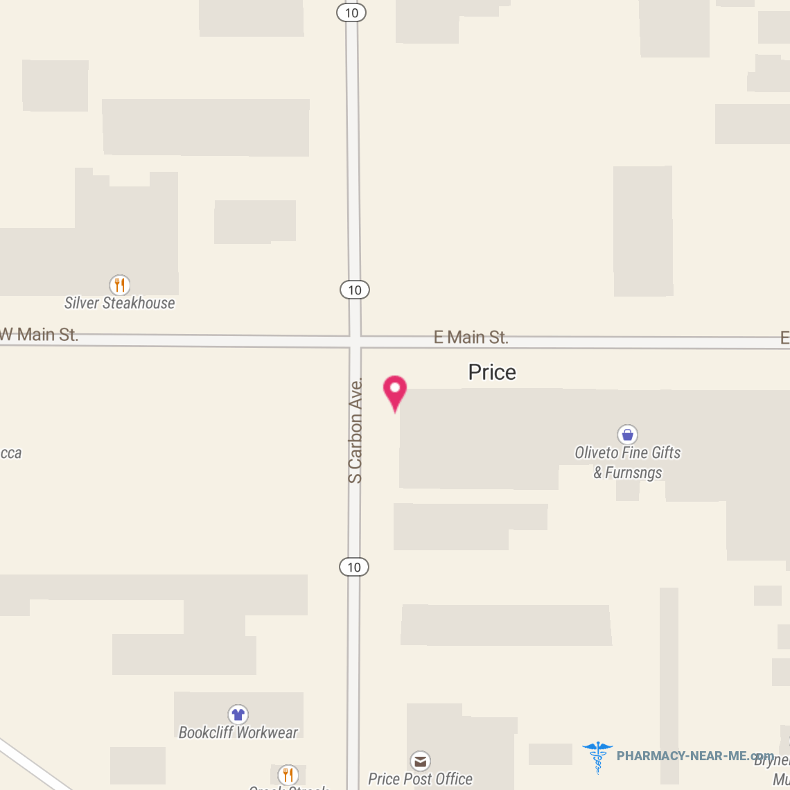 PRICE FAMILY PHARMACY, LTC - Pharmacy Hours, Phone, Reviews & Information: 4 East Main Street, Price, Utah 84501, United States