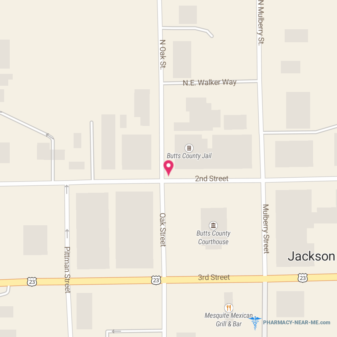 JACKSON DRUG CO - Pharmacy Hours, Phone, Reviews & Information: 4 2nd Street, Jackson, Georgia 30233, United States