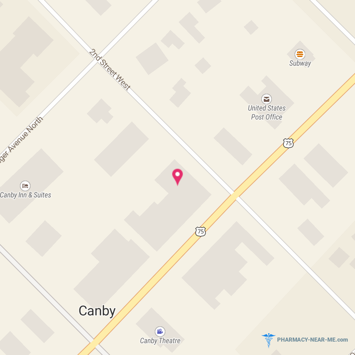 CANBY DRUG & GIFTS - Pharmacy Hours, Phone, Reviews & Information: 130 Saint Olaf Avenue North, Canby, Minnesota 56220, United States