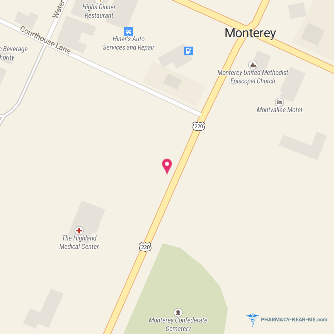 HMC PHARMACY - Pharmacy Hours, Phone, Reviews & Information: 120 Jackson River Rd, Monterey, VA 24465