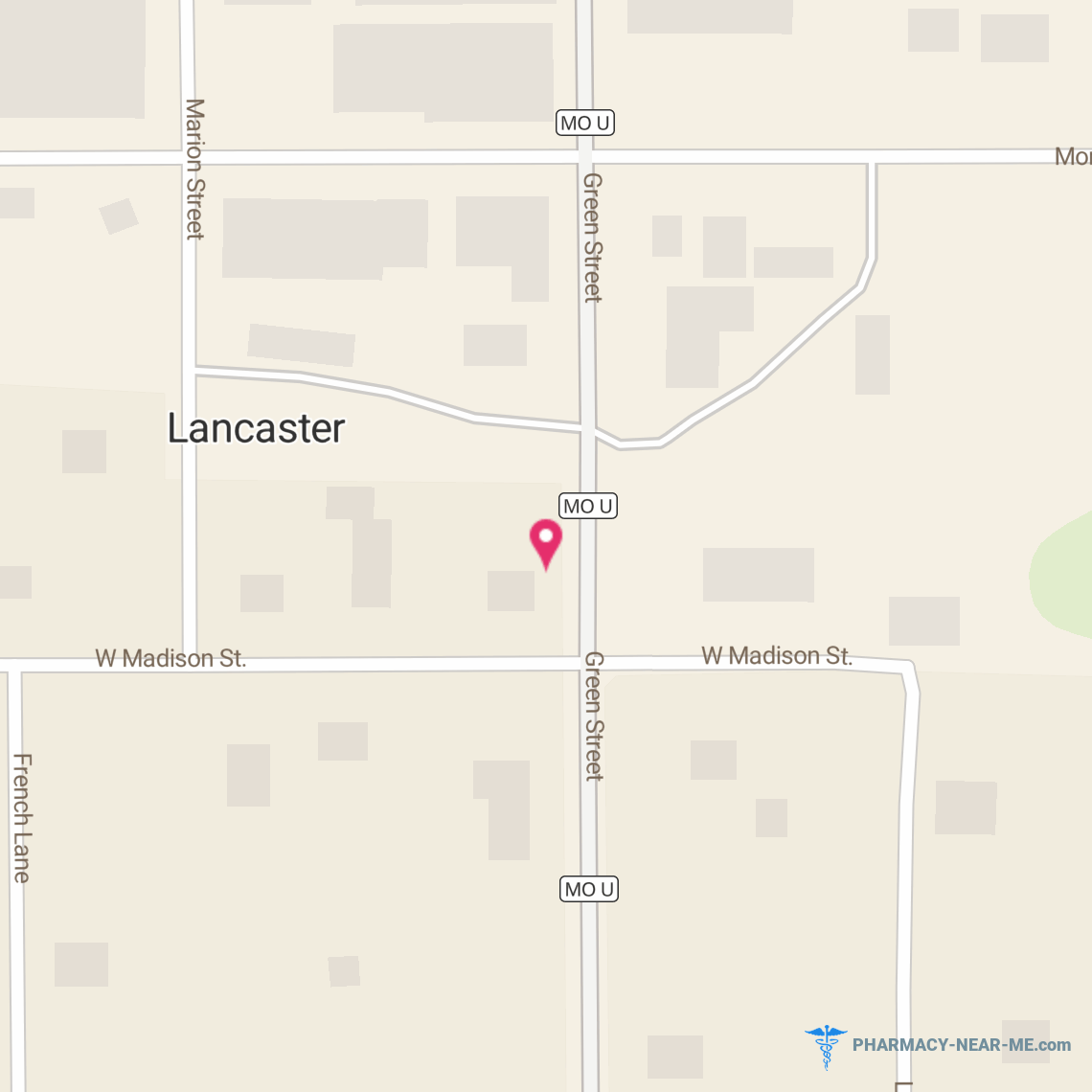 LANCASTER DRUGS - Pharmacy Hours, Phone, Reviews & Information: 100 N Green St, Lancaster, Missouri 63548, United States
