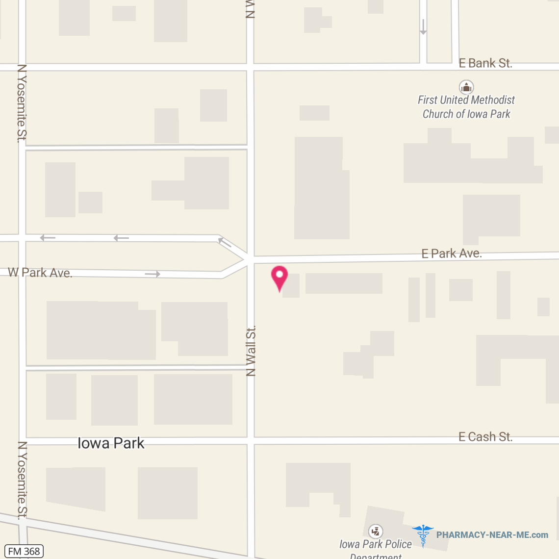 IOWA PARK PHARMACY - Pharmacy Hours, Phone, Reviews & Information: 115 West Park Avenue, Iowa Park, Texas 76367, United States