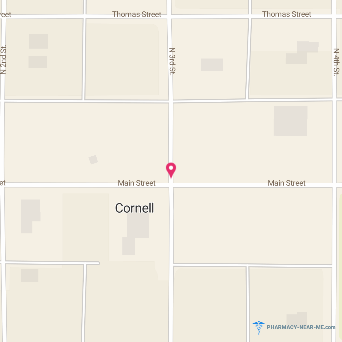 CORNELL PHARMACY - Pharmacy Hours, Phone, Reviews & Information: 300 Main Street, Cornell, Wisconsin 54732, United States