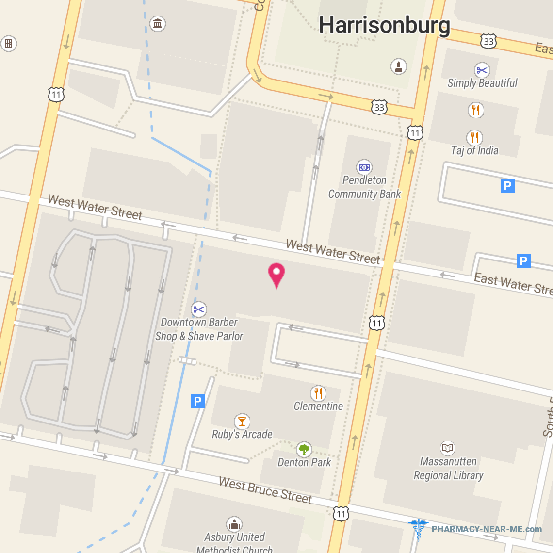 HARRISONBURG ROCKINGHAM FREE CLINIC - Pharmacy Hours, Phone, Reviews & Information: 25 West Water Street, Harrisonburg, Virginia 22801, United States
