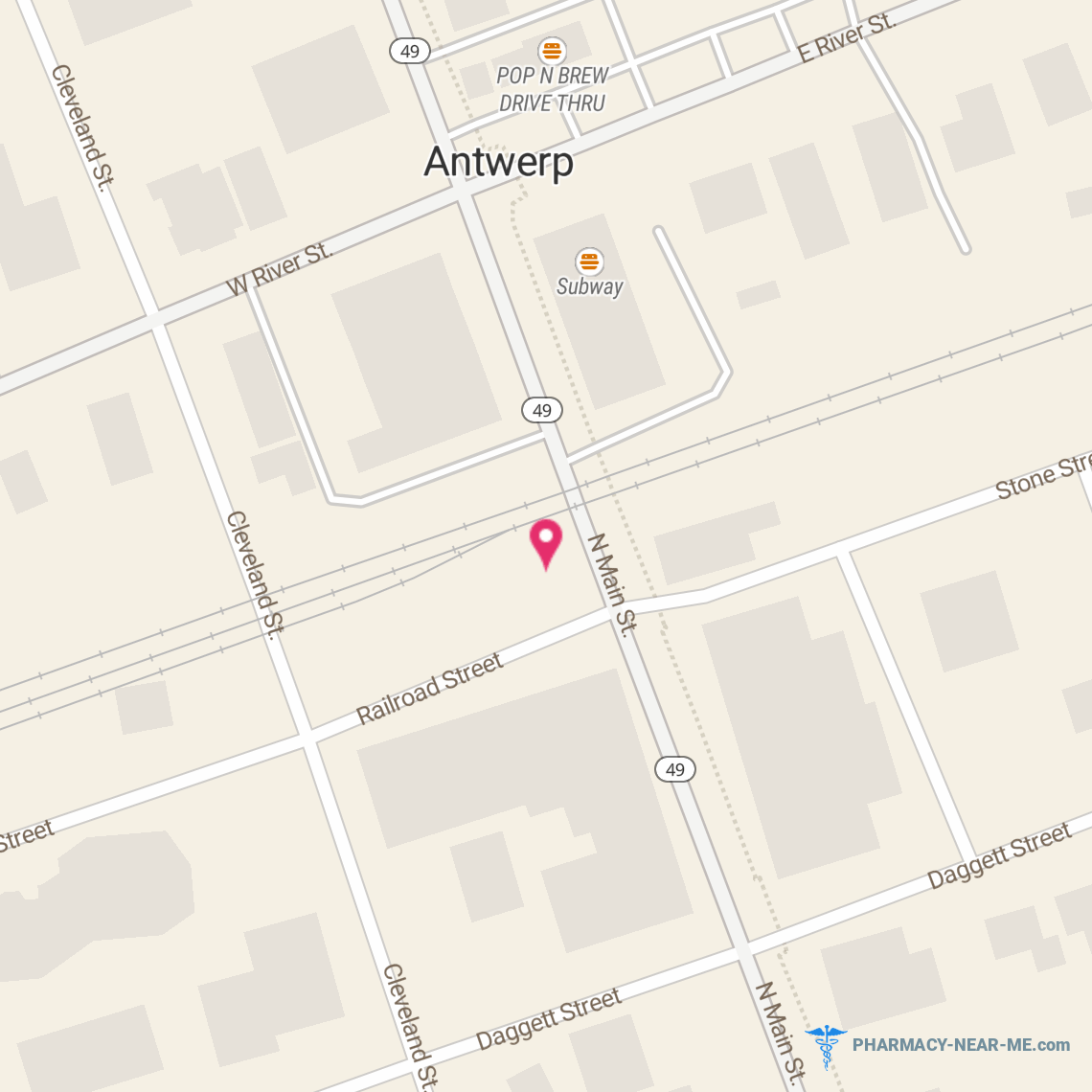 ANTWERP PHARMACY - Pharmacy Hours, Phone, Reviews & Information: 109 North Main Street, Antwerp, Ohio 45813, United States