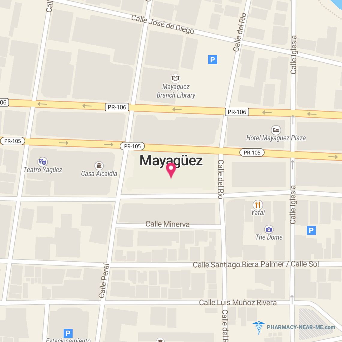 FARMACIA SERRANO MIRADERO - Pharmacy Hours, Phone, Reviews & Information: 108 Km 2 6, Mayagüez, PR 00682