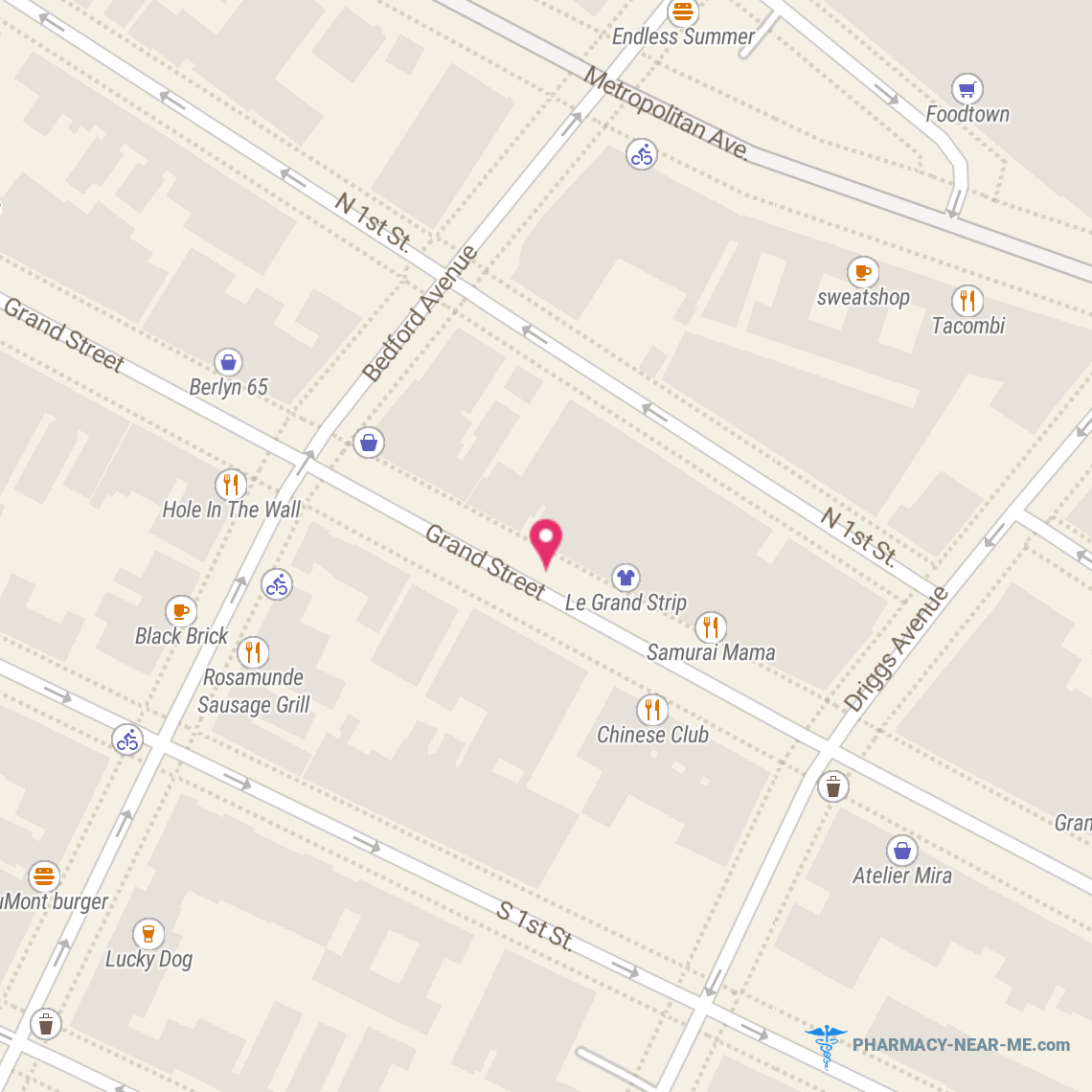 CHOPIN CHEMISTS - Pharmacy Hours, Phone, Reviews & Information: 189 Grand Street, Brooklyn, New York 11211, United States