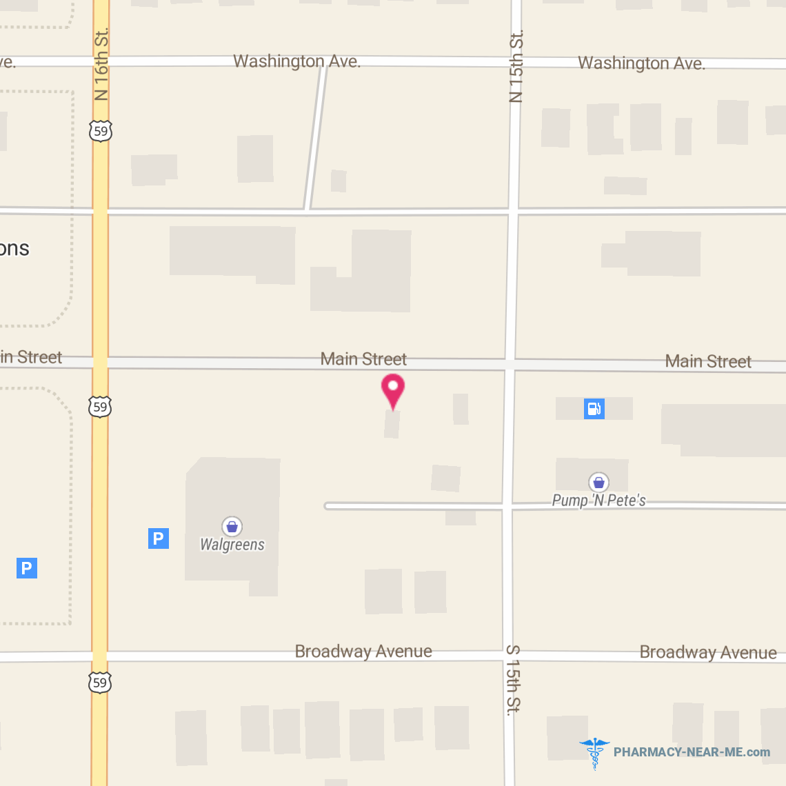 WALGREENS #09455 - Pharmacy Hours, Phone, Reviews & Information: 1528 Main Street, Parsons, Kansas 67357, United States