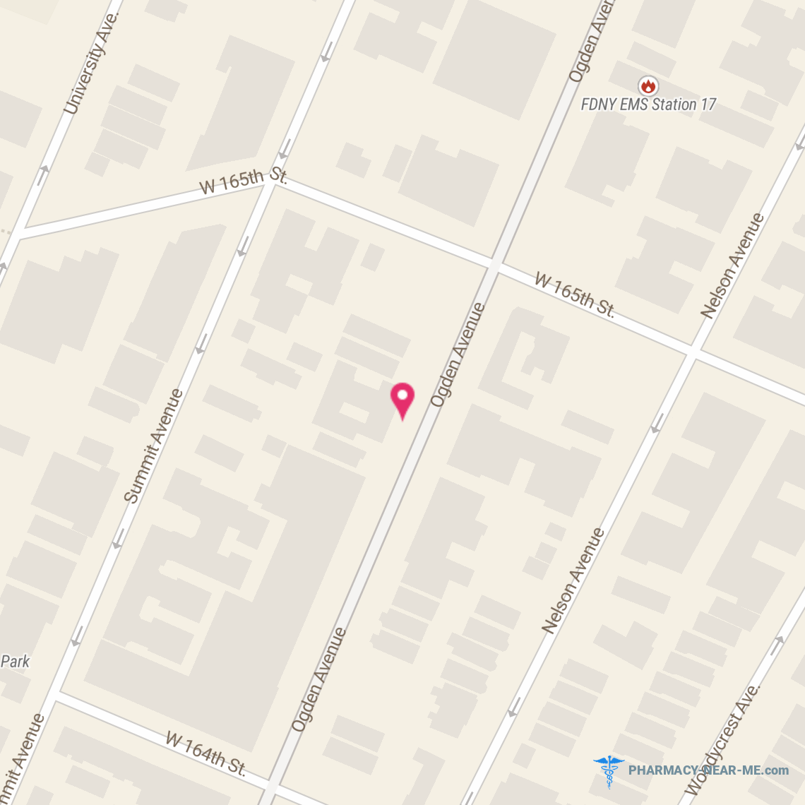 OGDEN PHARMACY - Pharmacy Hours, Phone, Reviews & Information: 1071 Ogden Avenue, Bronx, New York 10452, United States