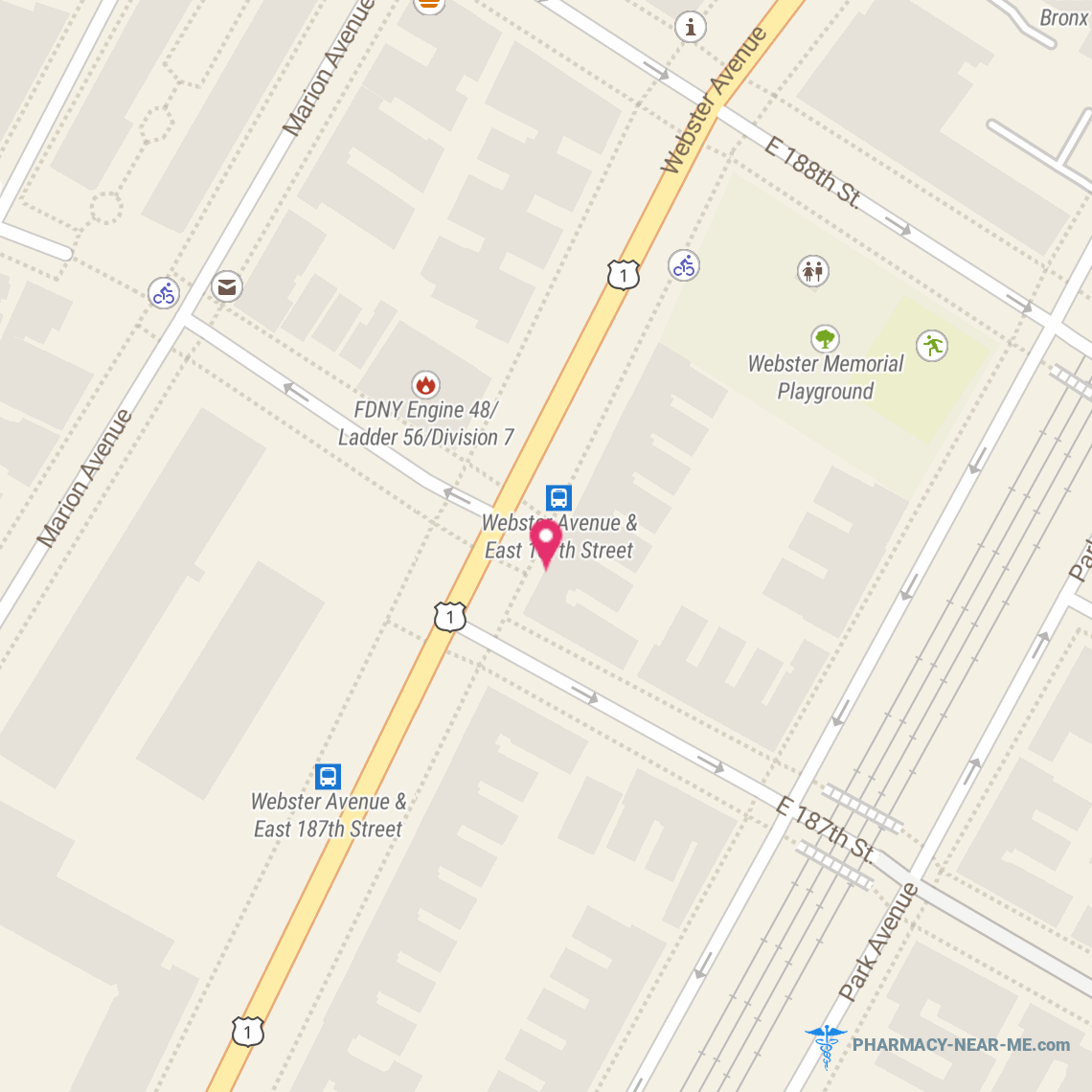 NEW GMA INC - Pharmacy Hours, Phone, Reviews & Information: 2404 Webster Avenue, Bronx, New York 10458, United States