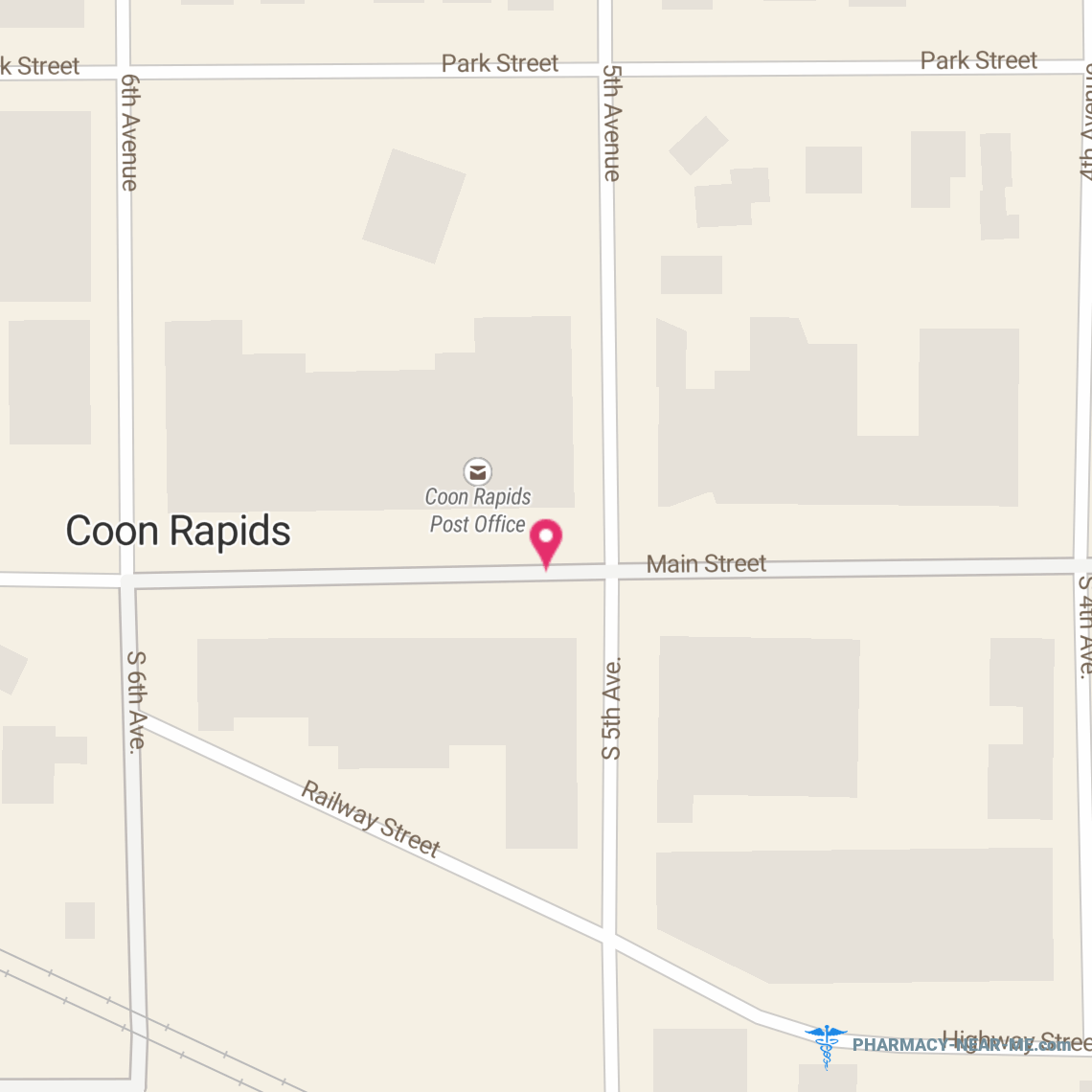 COON RAPIDS PHARMACY - Pharmacy Hours, Phone, Reviews & Information: 515 Main Street, Coon Rapids, Iowa 50058, United States