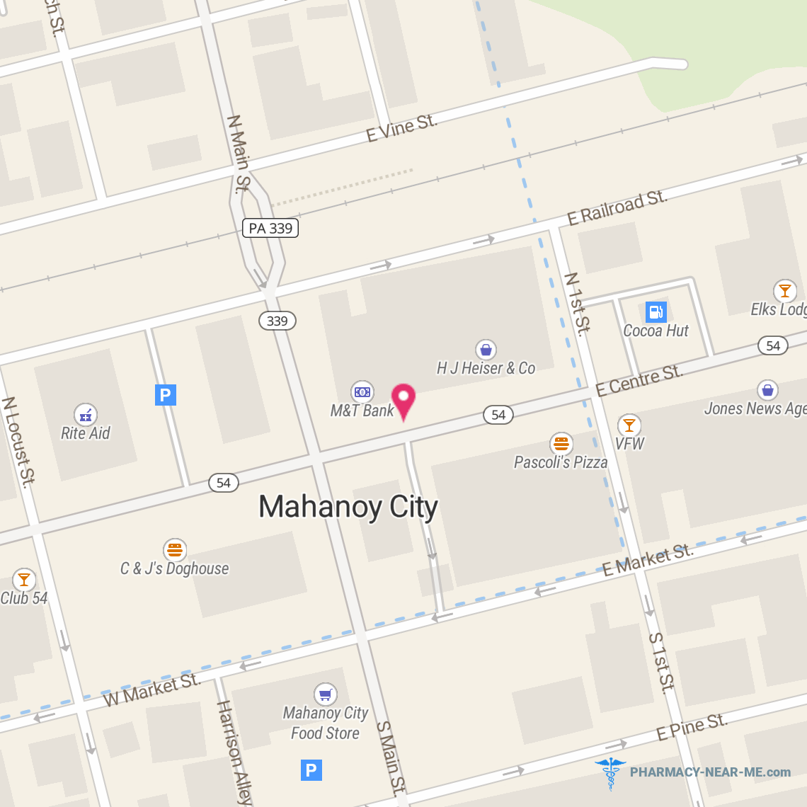 RITE AID PHARMACY 00696 - Pharmacy Hours, Phone, Reviews & Information: 15 W Centre St, Mahanoy City, PA 17948, USA