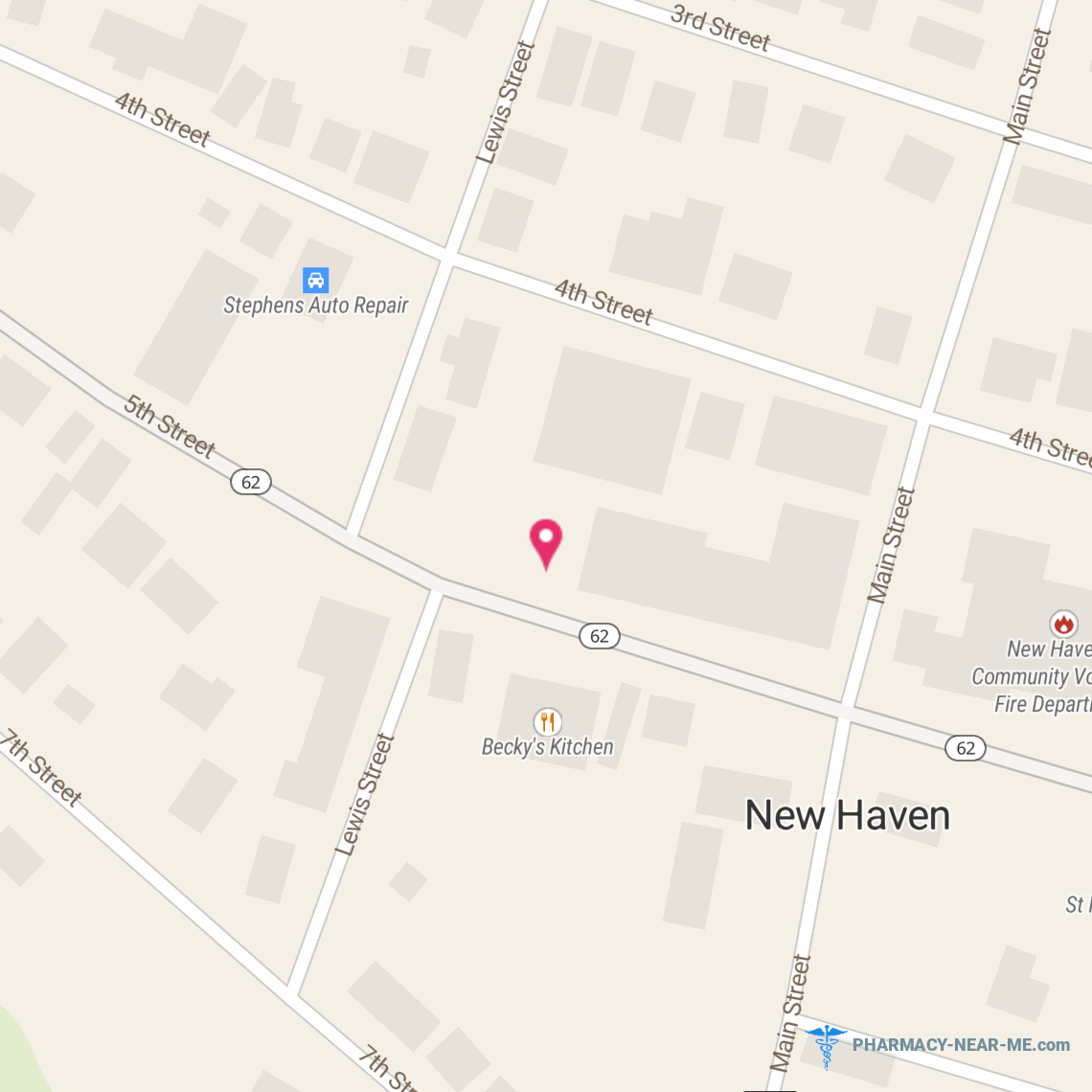 NEW HAVEN PHARMACY - Pharmacy Hours, Phone, Reviews & Information: 307 5th Street, New Haven, West Virginia 25265, United States
