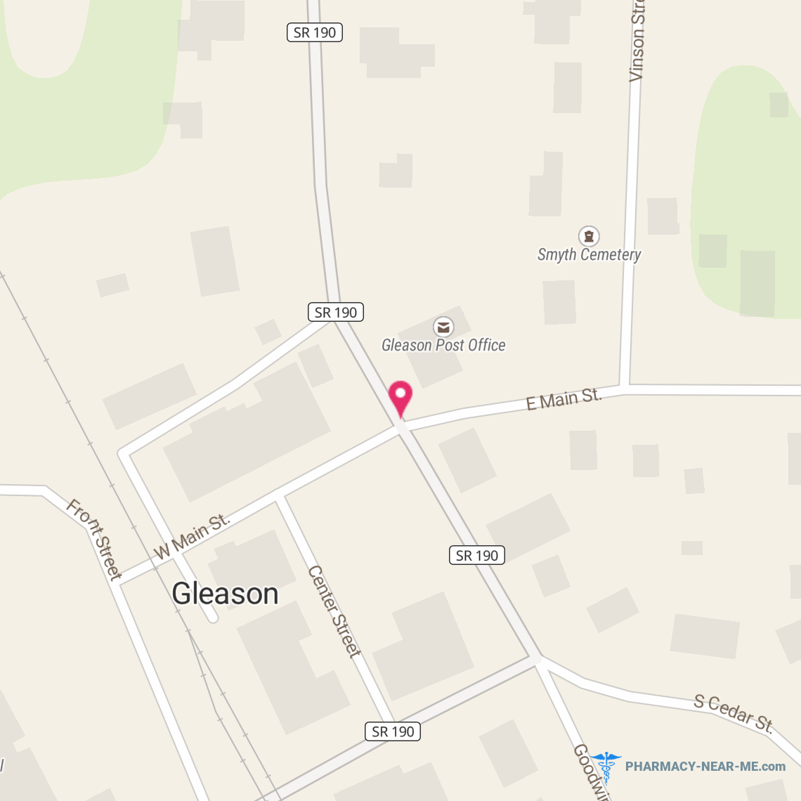 GLEASON CITY DRUG STORE - Pharmacy Hours, Phone, Reviews & Information: 102 Main St, Gleason, Tennessee 38229, United States