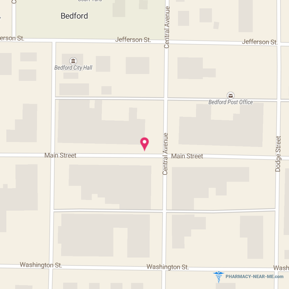 BEDFORD DRUG - Pharmacy Hours, Phone, Reviews & Information: 419 Main Street, Bedford, Iowa 50833, United States