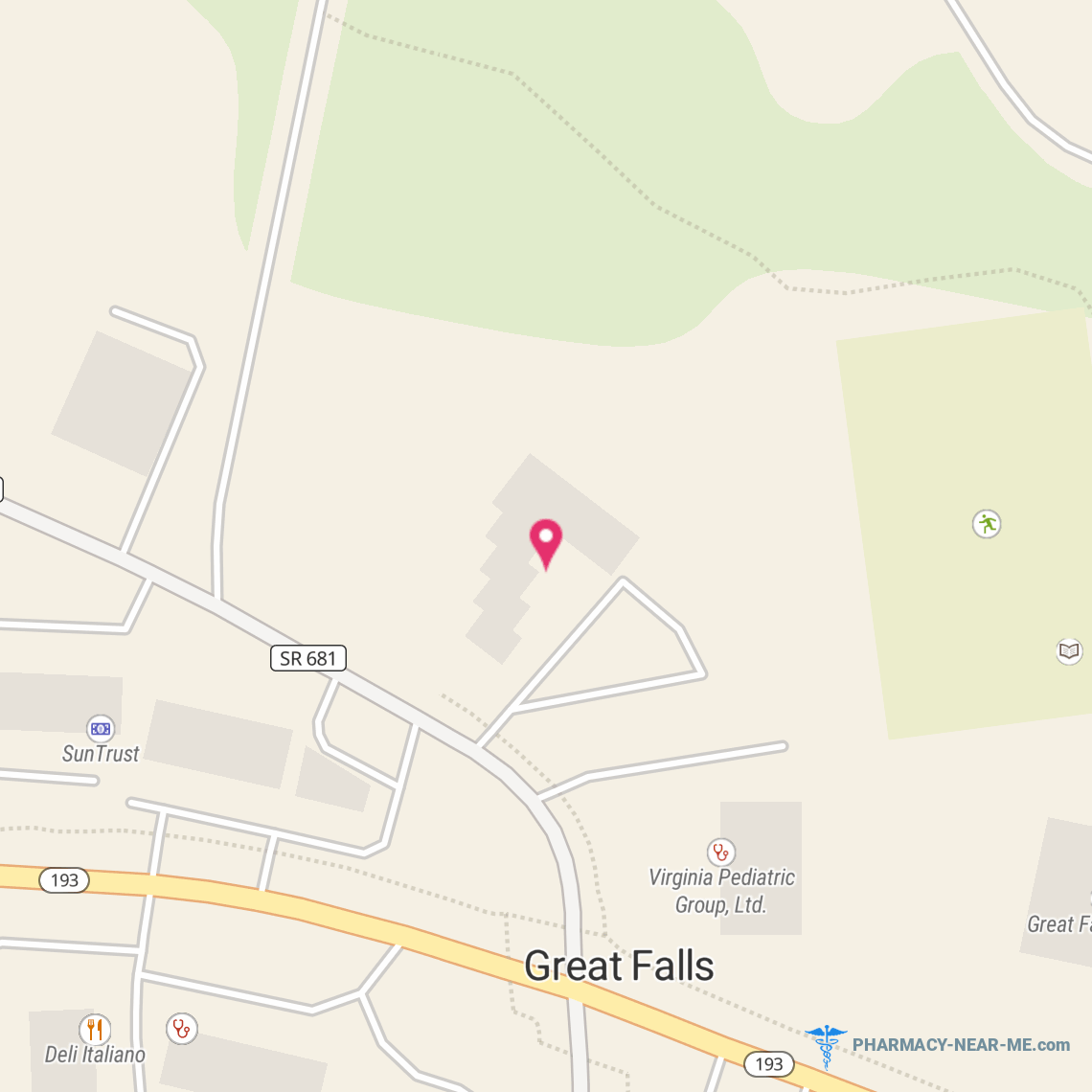 PHARMACY AT GREAT FALLS - Pharmacy Hours, Phone, Reviews & Information: 731 Walker Road, Great Falls, Virginia 22066, United States