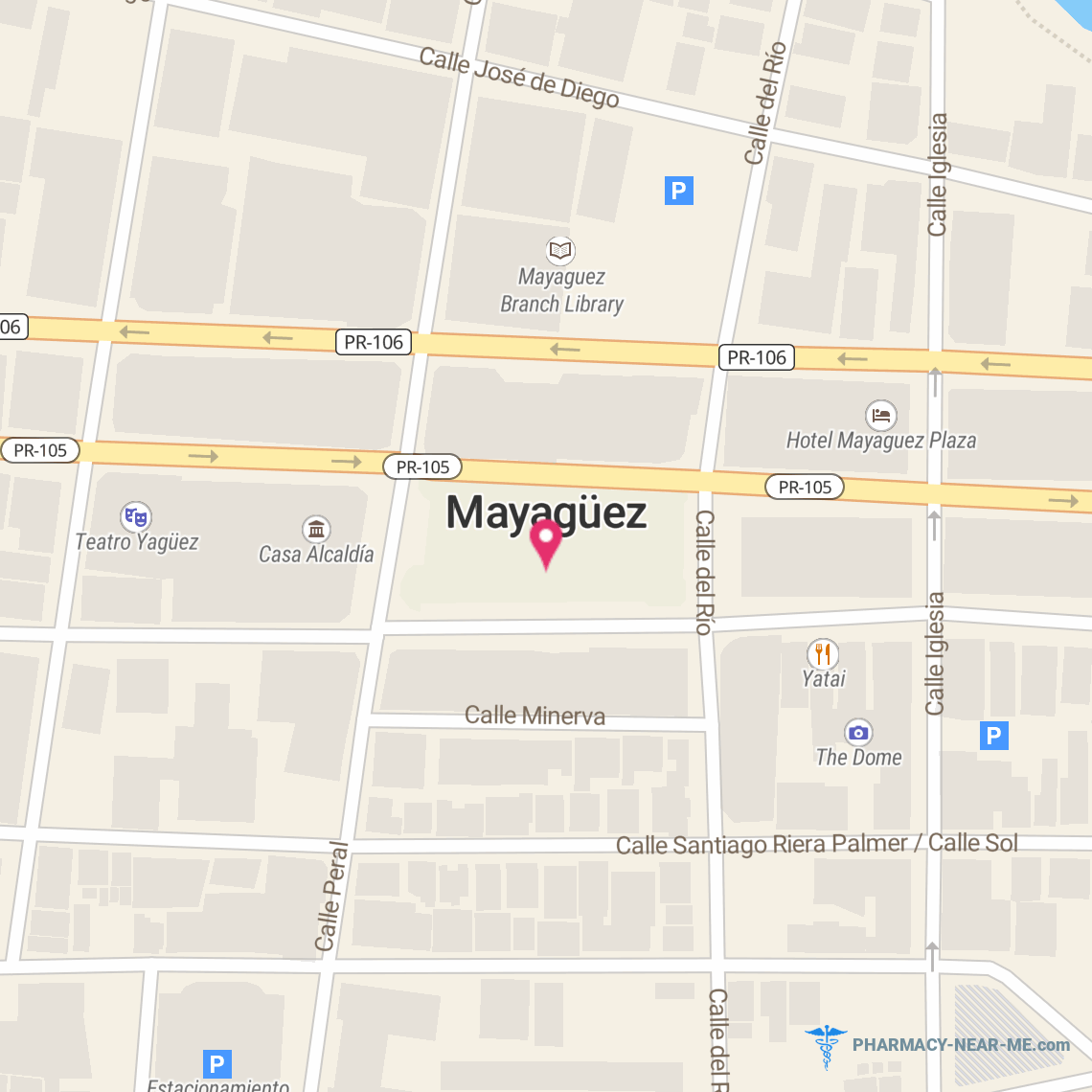 PORTAL INC. FARMACIA LUCIANO - Pharmacy Hours, Phone, Reviews & Information: Mayagüez, PR