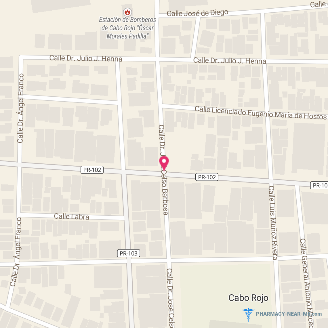 FARMACIA COOPERATIVA DE CABO ROJO - Pharmacy Hours, Phone, Reviews & Information: 33 Calle Carbonell, Cabo Rojo, PR 00623