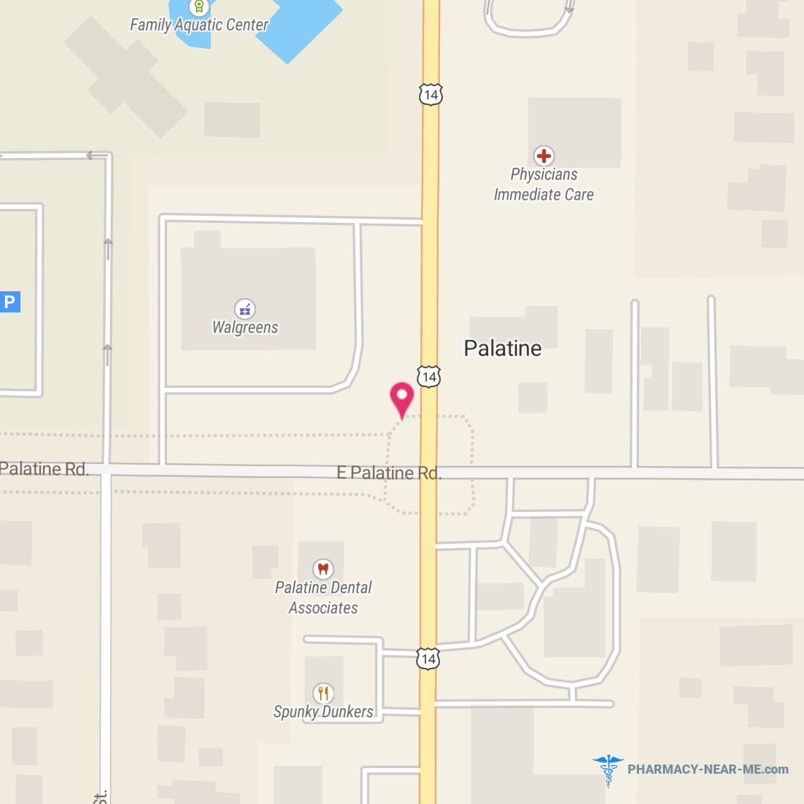 WALGREENS #04355 - Pharmacy Hours, Phone, Reviews & Information: 12 East Northwest Highway, Palatine, Illinois 60067, United States