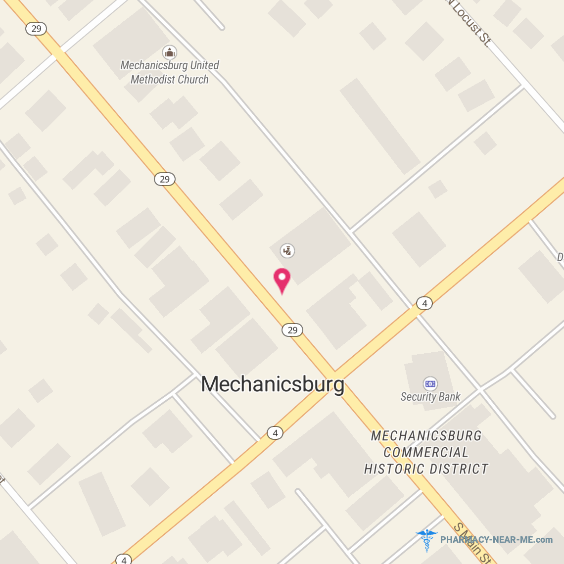 MECHANICSBURG DRUGGIST LLC - Pharmacy Hours, Phone, Reviews & Information: 26 South Main Street, Mechanicsburg, Ohio 43044, United States