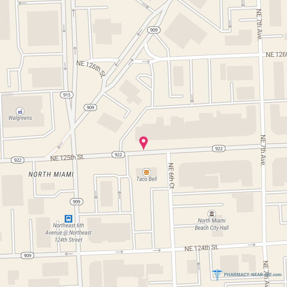 N/A - Pharmacy Hours, Phone, Reviews & Information: 637 Northeast 125th Street, North Miami, Florida 33161, United States