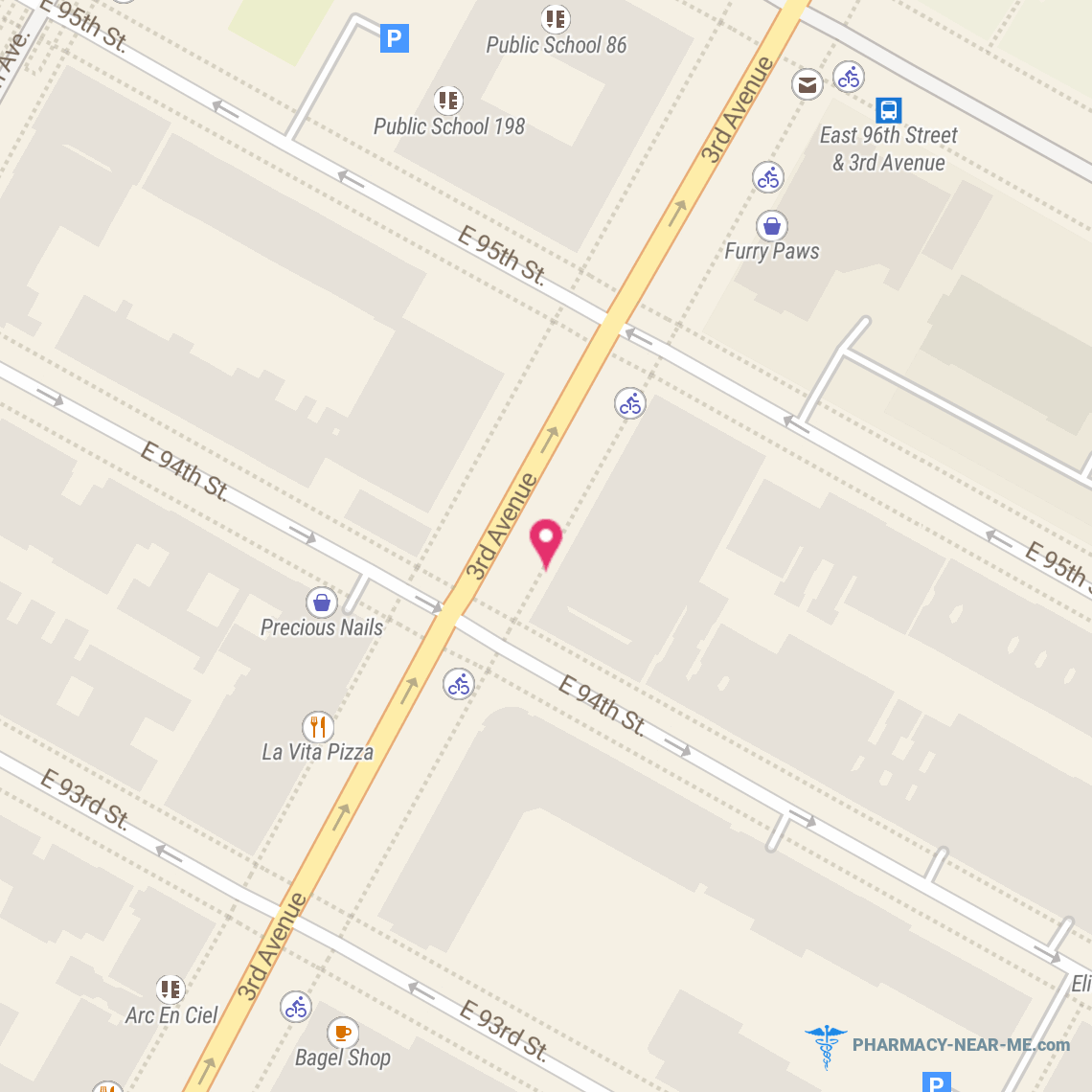 DUANE READE #14327 - Pharmacy Hours, Phone, Reviews & Information: 1675 3rd Avenue, NY, New York 10128, United States