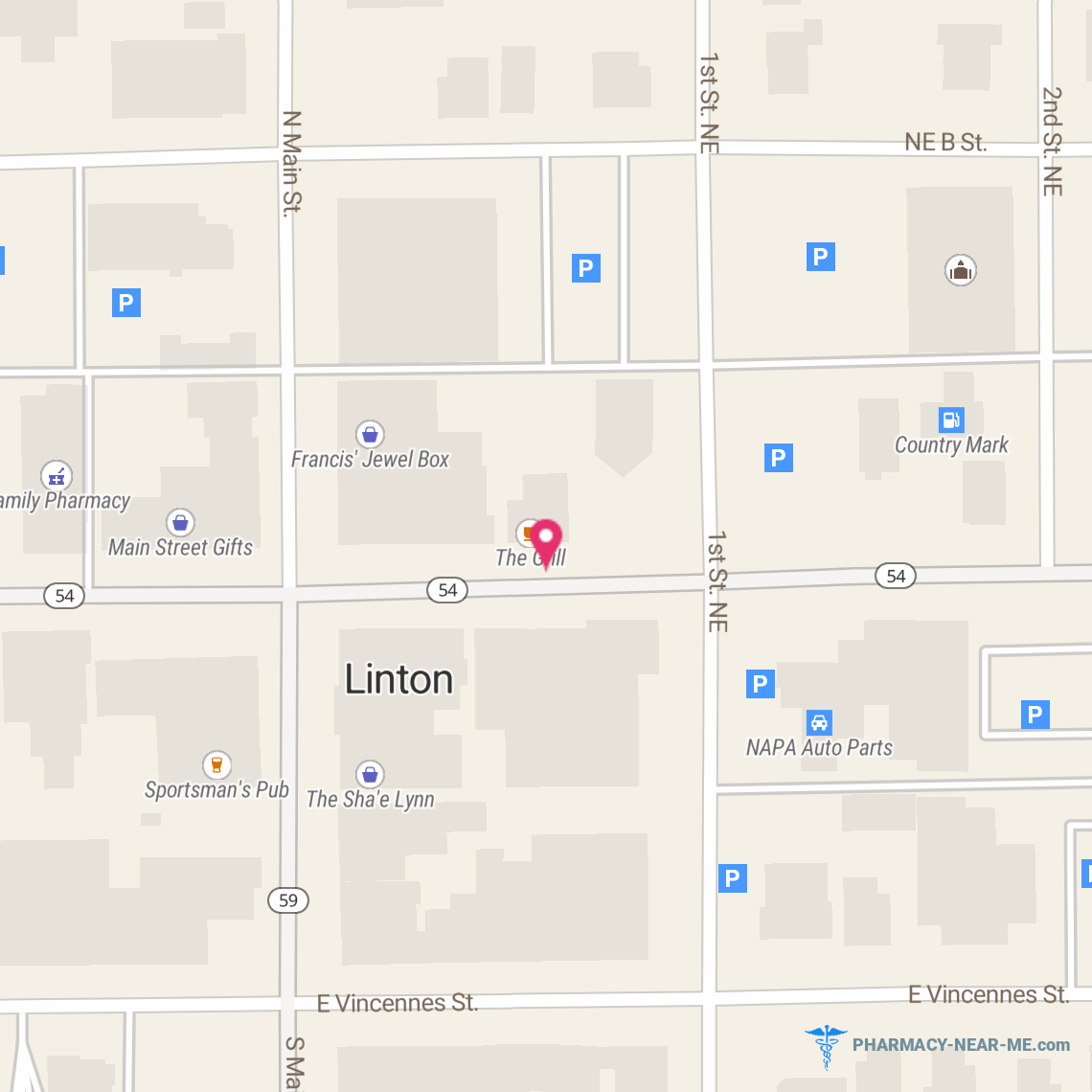 LINTON FAMILY PHARMACY - Pharmacy Hours, Phone, Reviews & Information: 60 NE A St, Linton, IN 47441