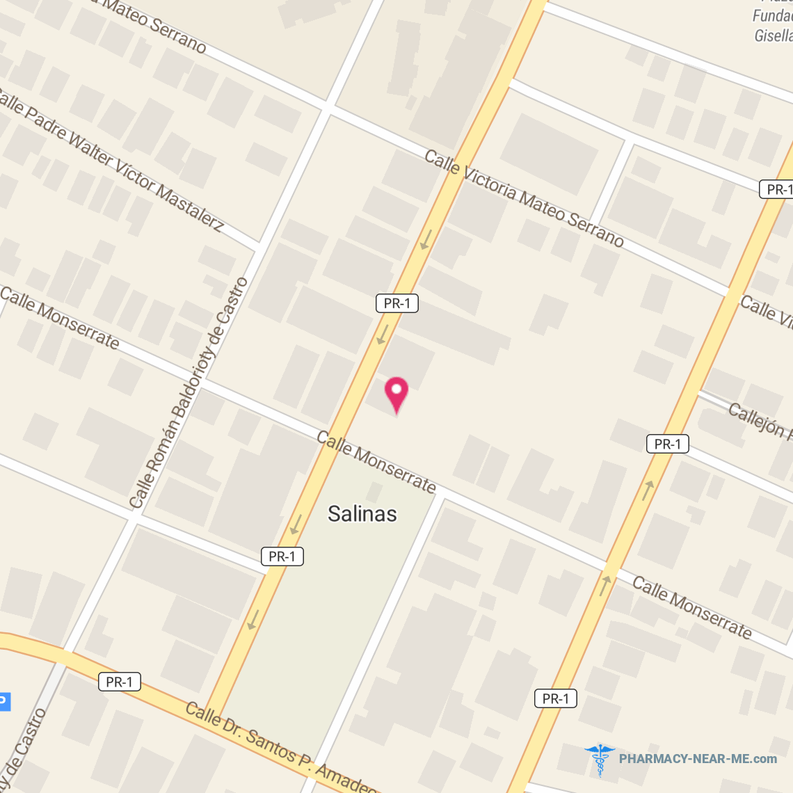 FARMACIA CASTRO, INC. - Pharmacy Hours, Phone, Reviews & Information: Salinas, PR