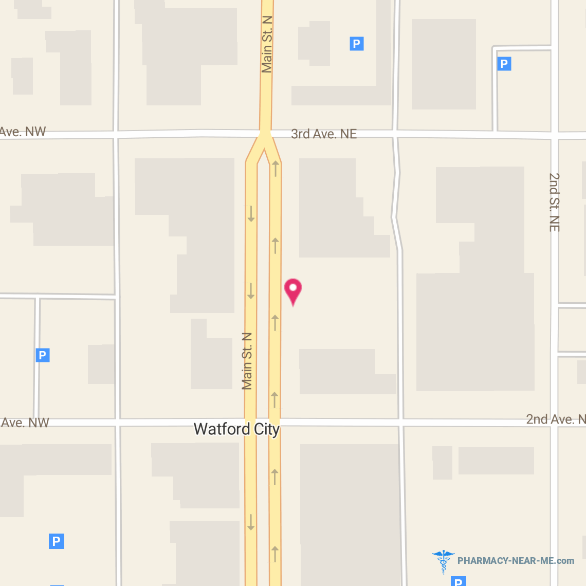 LARSEN SERVICE DRUG INC - Pharmacy Hours, Phone, Reviews & Information: 244 N Main St, Watford City, North Dakota 58854, United States