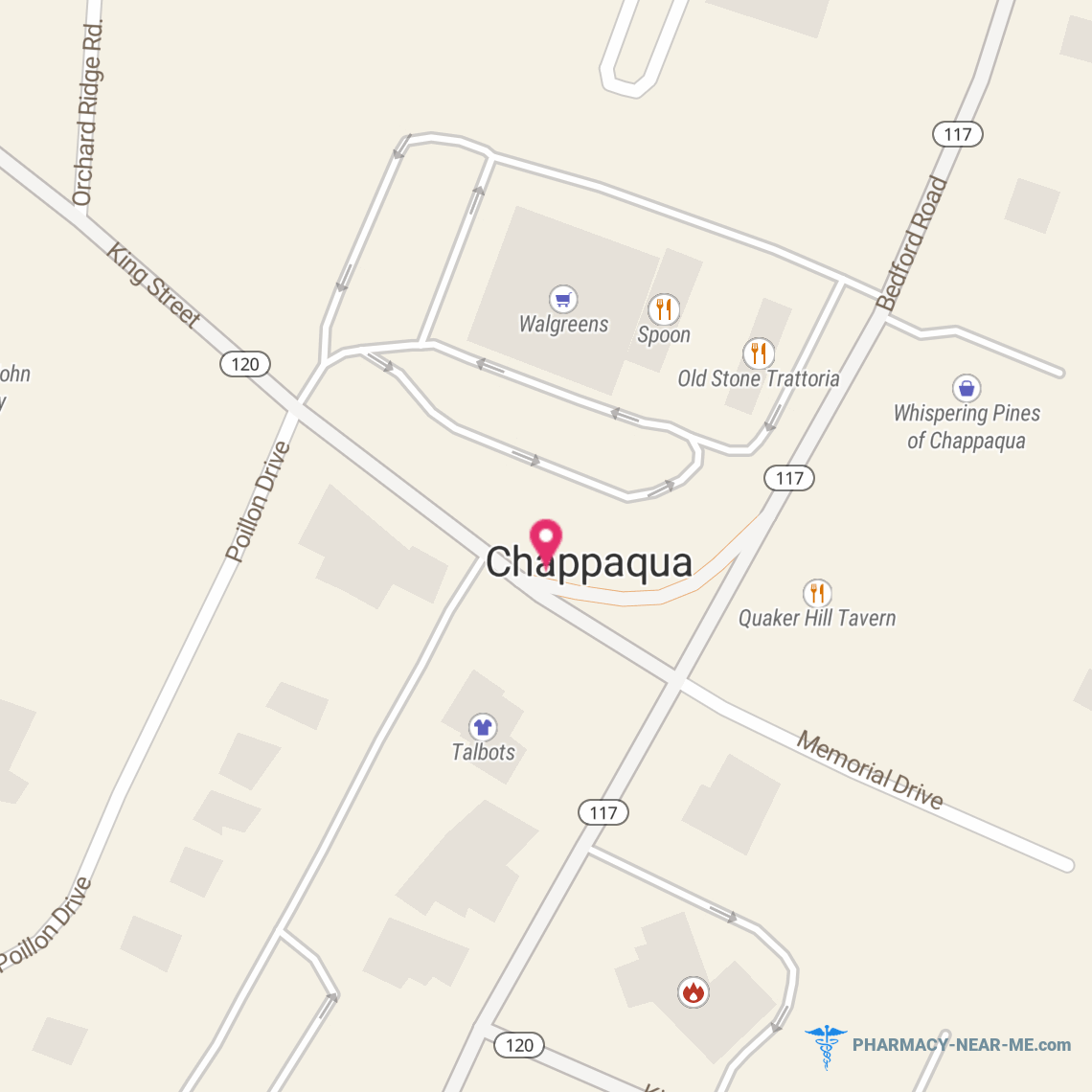 WALGREENS #15212 - Pharmacy Hours, Phone, Reviews & Information: 411 King Street, Chappaqua, New York 10514, United States