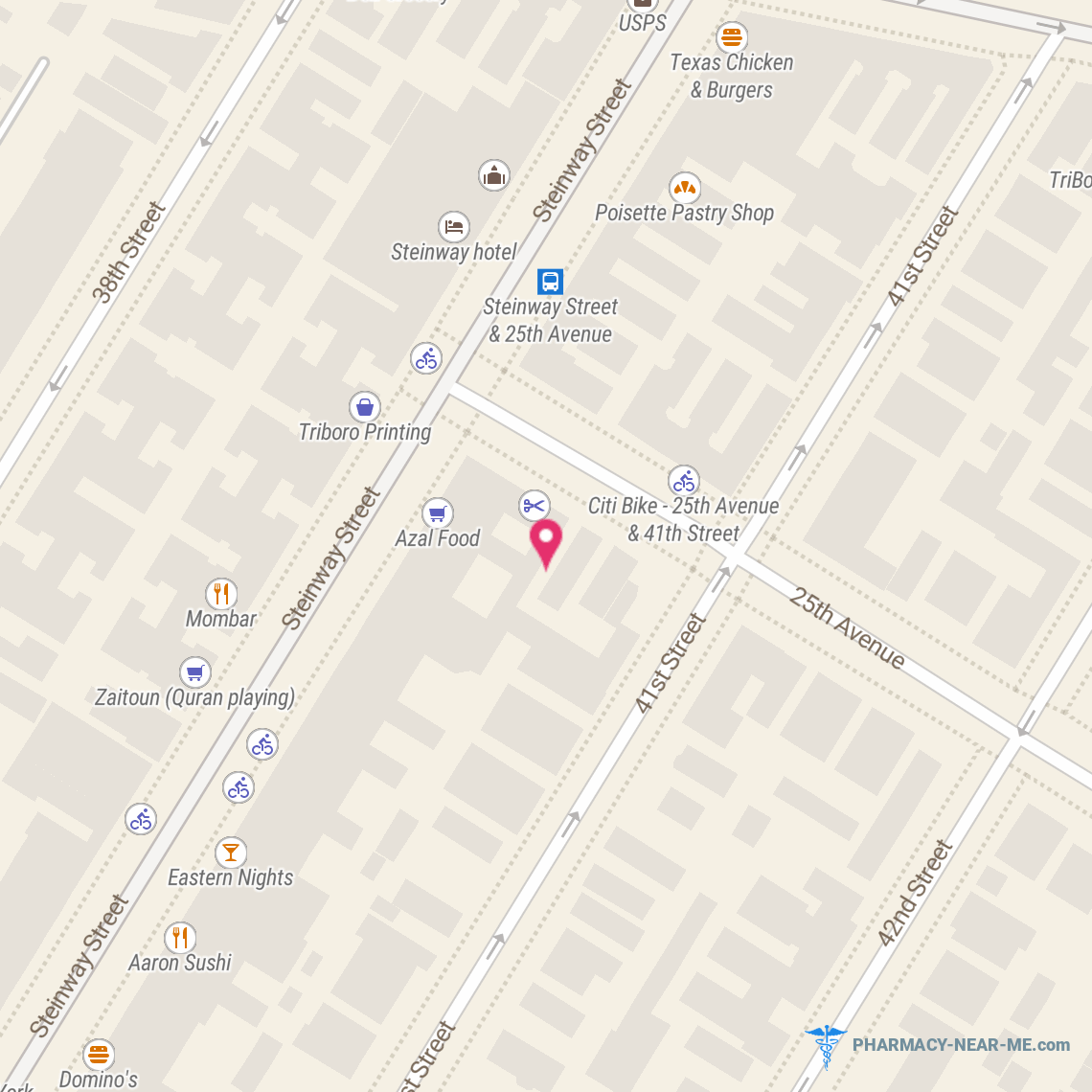 NILE CITY PHARMACY - Pharmacy Hours, Phone, Reviews & Information: 40-10 25th Avenue, Queens, New York 11103, United States