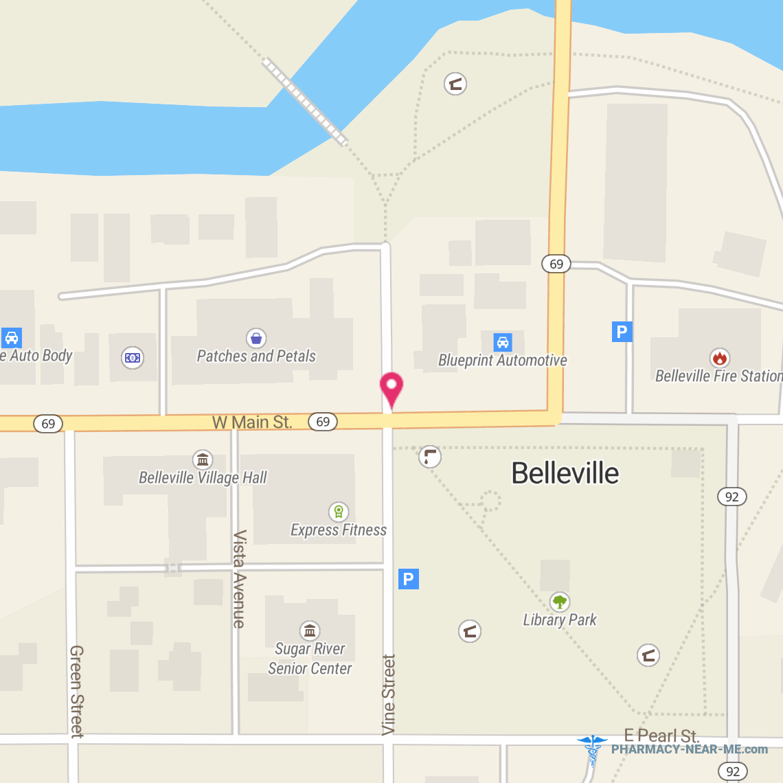 BELLEVILLE HOMETOWN PHARMACY - Pharmacy Hours, Phone, Reviews & Information: 1 West Main Street, Belleville, Wisconsin 53508, United States