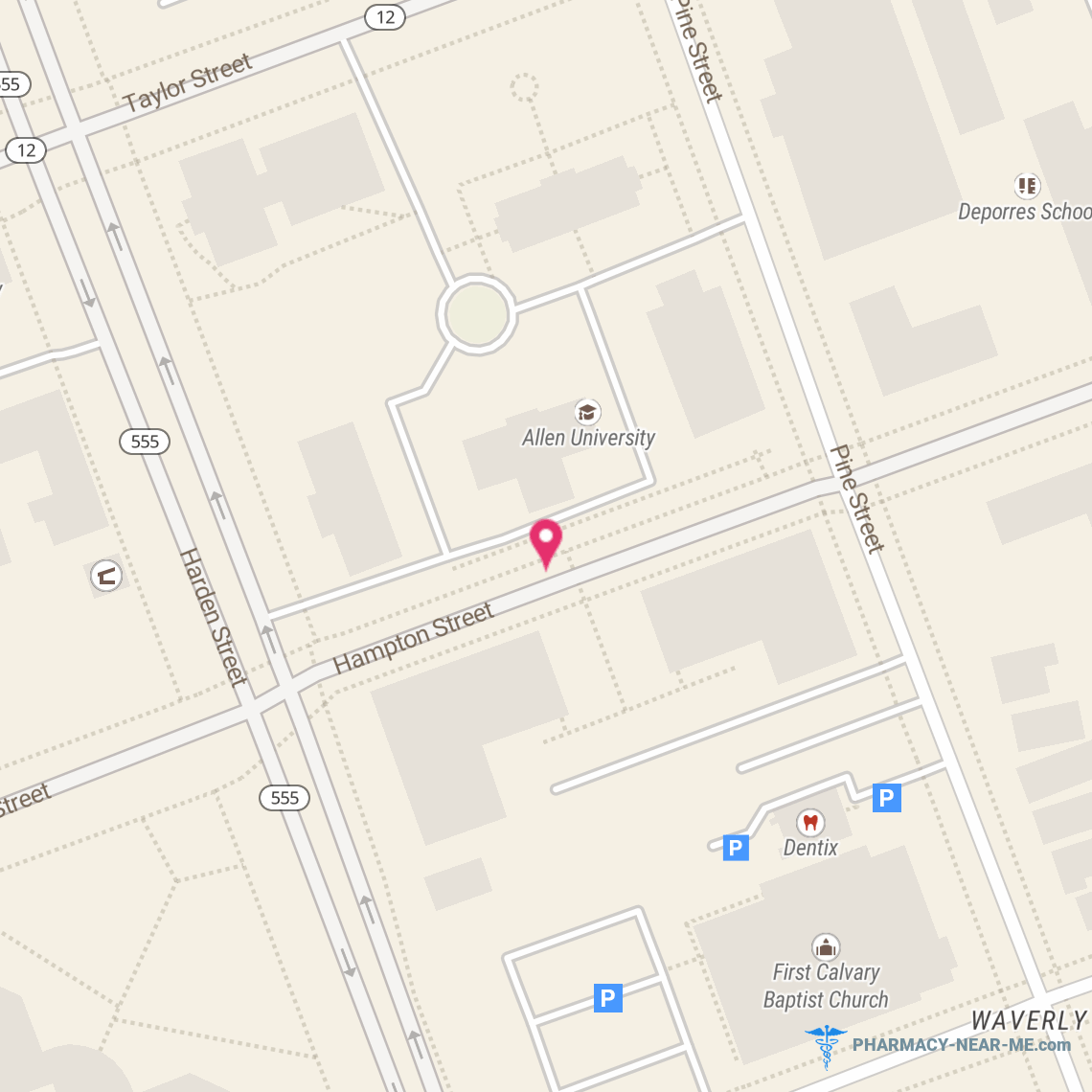 DHEC REGION 3 HEALTH DISTRICT PHARMACY - Pharmacy Hours, Phone, Reviews & Information: 2000 Hampton Street, Columbia, South Carolina 29204, United States