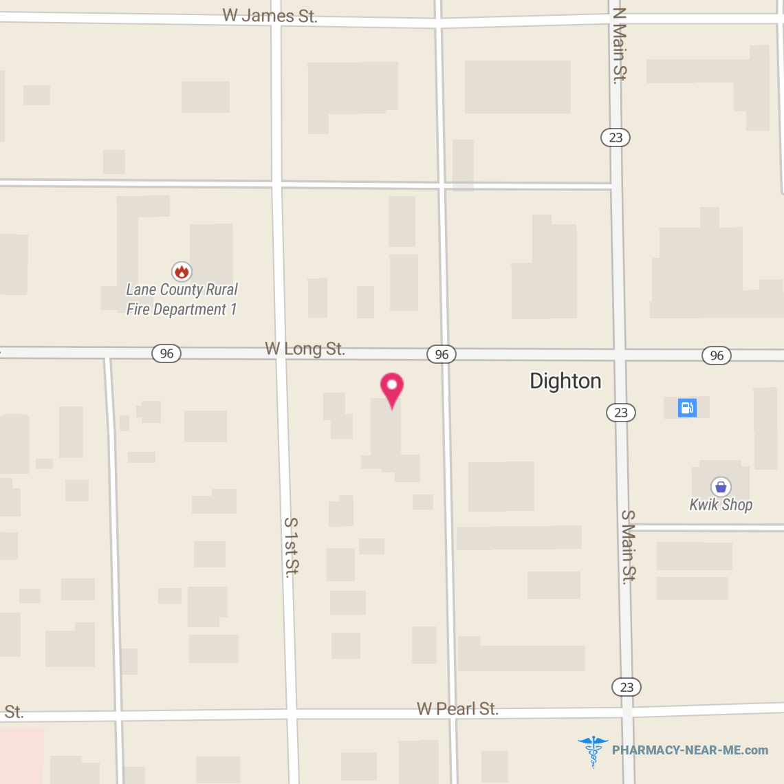 DIGHTON DRUG PARTNERSHIP - Pharmacy Hours, Phone, Reviews & Information: 136 East Long Street, Dighton, Kansas 67839, United States