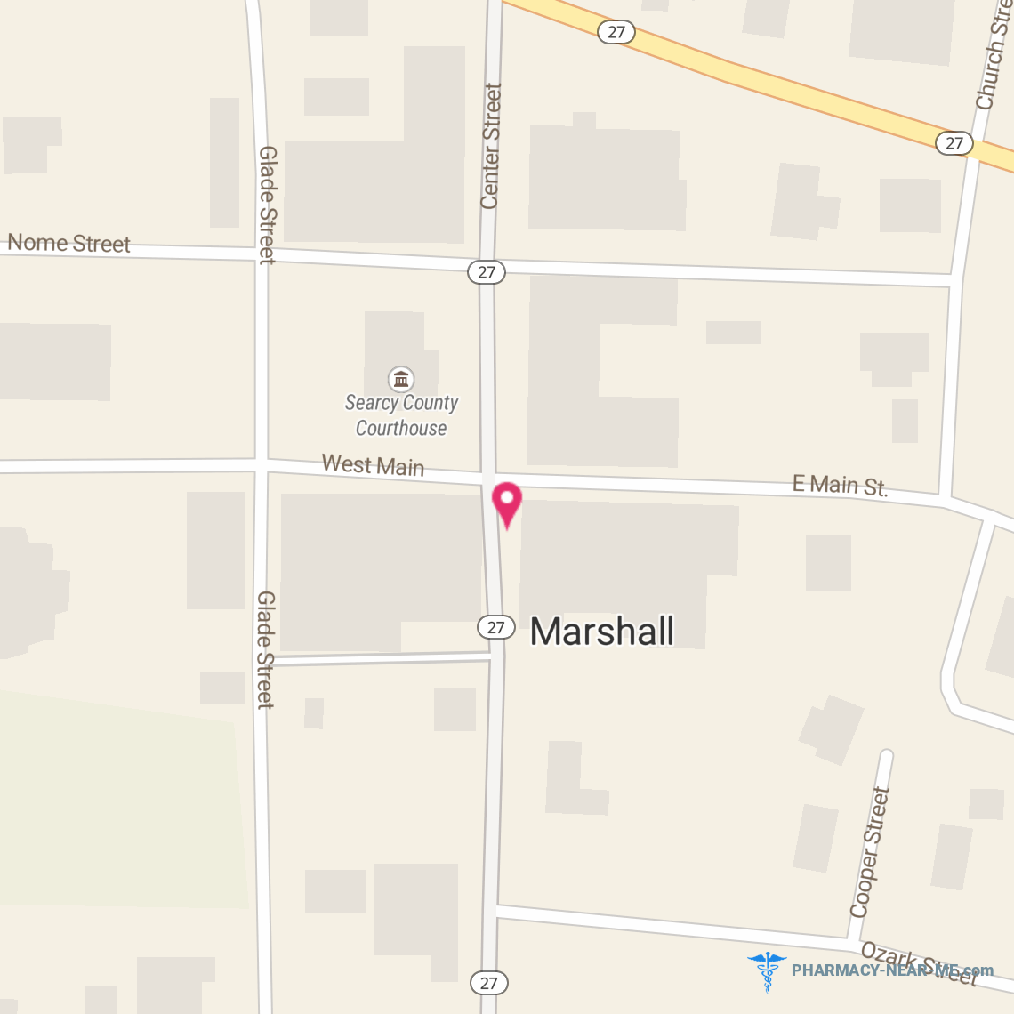 BAKER PHARMACY - Pharmacy Hours, Phone, Reviews & Information: 101 West Main Street, Marshall, Arkansas 72650, United States