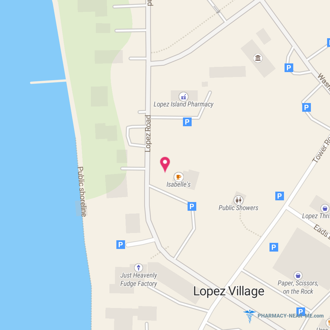 LOPEZ ISLAND PHARMACY - Pharmacy Hours, Phone, Reviews & Information: 352 Lopez Road, Lopez Island, Washington 98261, United States
