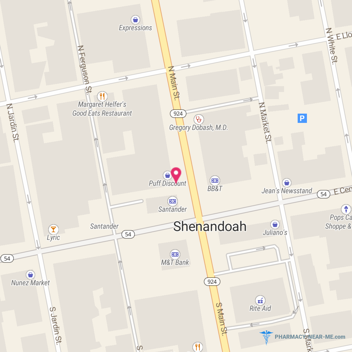 RXD OF SHENANDOAH - Pharmacy Hours, Phone, Reviews & Information: 32 North Main Street, Shenandoah, Pennsylvania 17976, United States